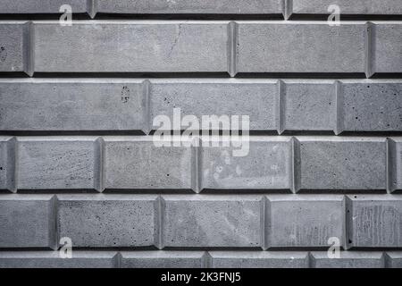 Gray, white bricks on the wall decoration for background. Stone brick wall textures. High quality photo Stock Photo