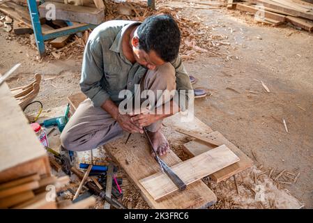 Dhow Factory Dhow factory. Sur. Sultanate of Oman Stock Photo - Alamy