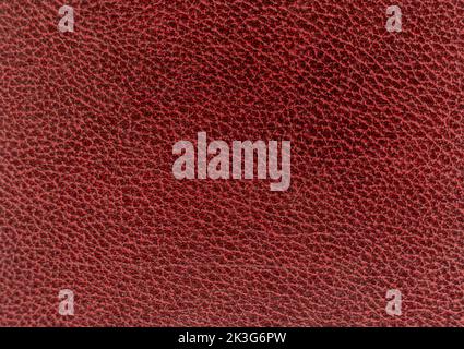 Red elegance leather texture for background with visible details  Stock Photo