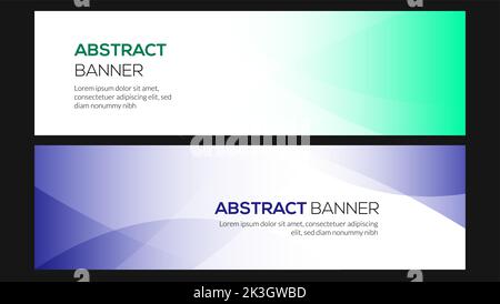shape banner design template vector gradient background Stock Vector