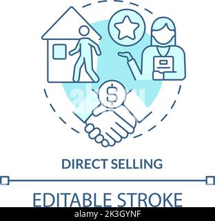 Direct selling concept icon Stock Vector Image & Art - Alamy