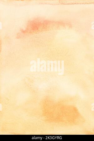 Watercolor peach color Stock Photo - Alamy