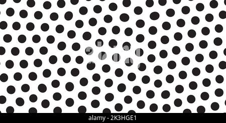 Abstract organic background of black spots Stock Vector