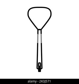 Sketch kitchen utensil line icon for concept design. Vector background and cooking background. Line drawing and concept art. Icon symbol. Stock Vector
