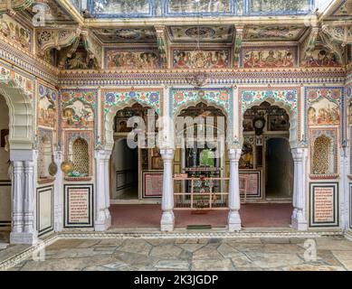 Raghunath Temple in Mount Abu, Famous Temples in Mount Abu Stock Photo