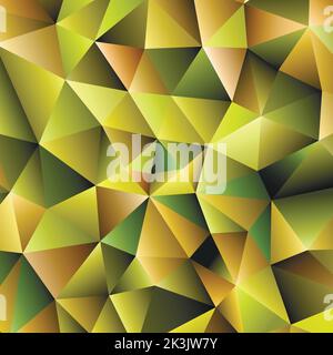 Polygonal rainbow mosaic background. Abstract low poly vector illustration. Triangular pattern, copy space. Template geometric business design with Stock Vector