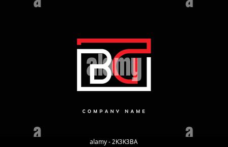 BD, DB Abstract Letters Logo Monogram Stock Vector