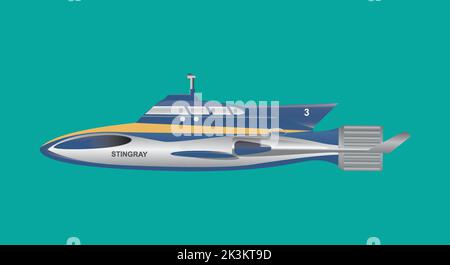Stingray Vector Illustration Stock Vector