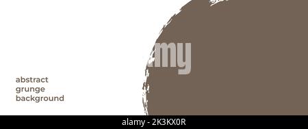 modern abstract brown grunge background design template . vector illustration Stock Vector