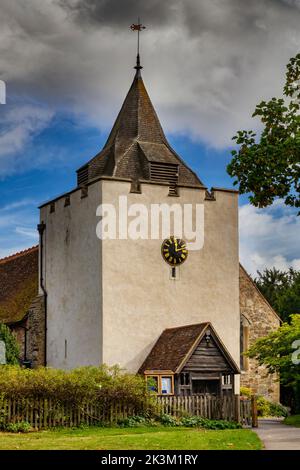 Otford, a village and civil parish in the Sevenoaks District of Kent, England. Stock Photo