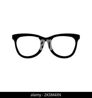 Simple design glasses background image but not attractive to certain people Stock Vector