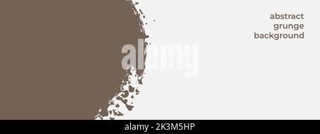 modern abstract brown grunge background design template . vector illustration Stock Vector