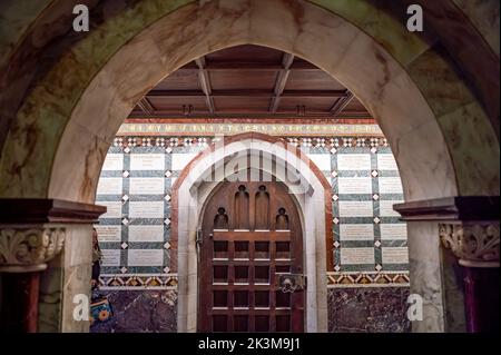 Fitzrovia Chapel, Middlesex Hospital, Pearson Square, London Stock Photo