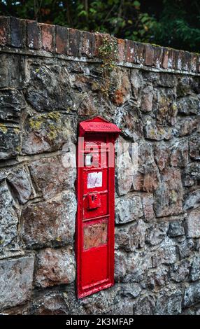 west malling,  a market town in the Tonbridge and Malling district of Kent, England. The Beatles' Magical Mystery Tour was filmed around here in1967. Stock Photo