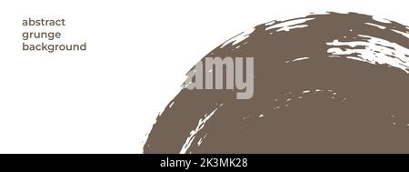 modern abstract brown grunge background design template . vector illustration Stock Vector