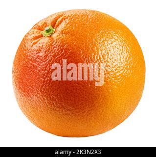 grapefruit isolated on white background, clipping path, full depth of field Stock Photo