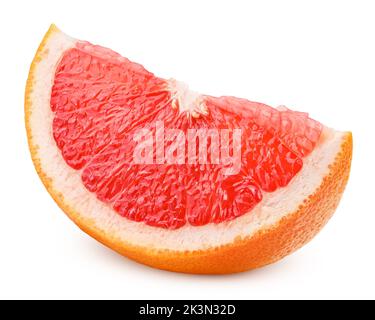 grapefruit isolated on white background, clipping path, full depth of field Stock Photo