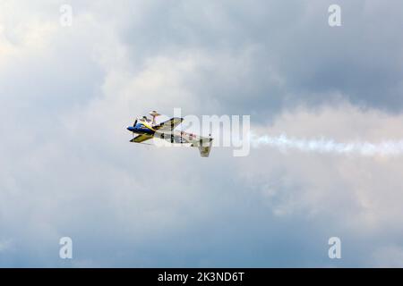 The aircraft during Thunder Over Michigan Air Show Stock Photo