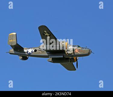 The aircraft during Thunder Over Michigan Air Show Stock Photo