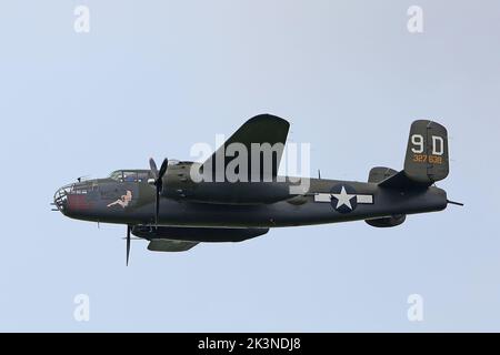 The aircraft during Thunder Over Michigan Air Show Stock Photo