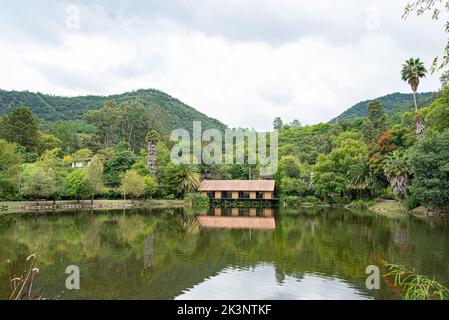 Image of Guelatao de Juárez, birthplace of president Benito Juarez, Oaxaca, Mexico Stock Photo