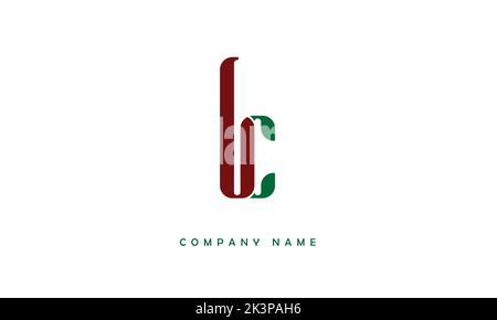 BC, CB Abstract Letters Logo Monogram Stock Vector
