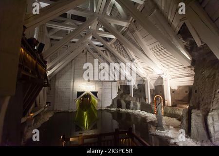 UNESCO World Heritage is Salt Mine in Wieliczka Stock Photo