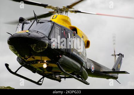 Bell Griffin HT 1, 202 Sqn, RAF Valley, Anglesey, North Wales. Stock Photo