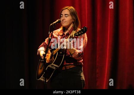Oslo, Norway. 27th Sep, 2022. The American country-rock singer and songwriter Margo Cilker performs a live concert at Belleville in Oslo. (Photo Credit: Gonzales Photo/Alamy Live News Stock Photo