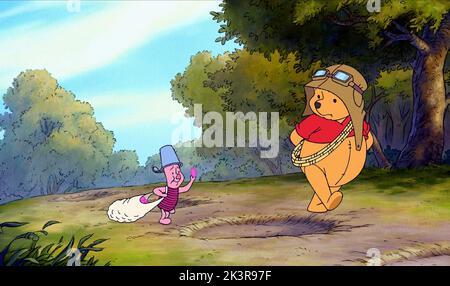 Piglet & Winnie The Pooh Film: Pooh'S Heffalump Movie (USA 2005) Characters: Piglet & Winnie the Pooh  Director: Frank Nissen 10 February 2005   **WARNING** This Photograph is for editorial use only and is the copyright of DISNEY and/or the Photographer assigned by the Film or Production Company and can only be reproduced by publications in conjunction with the promotion of the above Film. A Mandatory Credit To DISNEY is required. The Photographer should also be credited when known. No commercial use can be granted without written authority from the Film Company. Stock Photo