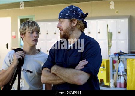 Aaron Carter & Leif Garrett Film: Popstar (USA 2005) Characters: JD McQueen & Janitor  Director: Richard Gabai 08 November 2005   **WARNING** This Photograph is for editorial use only and is the copyright of WARNER BROS. and/or the Photographer assigned by the Film or Production Company and can only be reproduced by publications in conjunction with the promotion of the above Film. A Mandatory Credit To WARNER BROS. is required. The Photographer should also be credited when known. No commercial use can be granted without written authority from the Film Company. Stock Photo