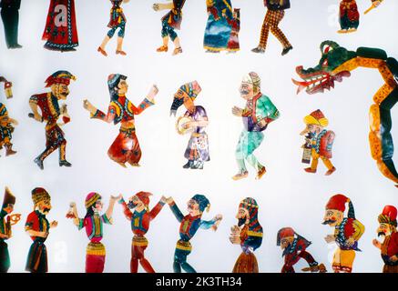 Turkish Shadow Puppets Turkey Stock Photo