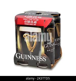 Cerveza Guinness Draught Stout - Lata 440ml