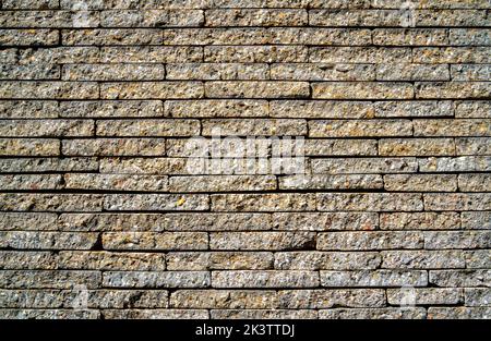 Background from wall of broken concreet paving stones Stock Photo