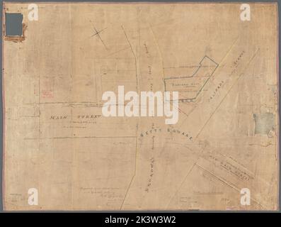 Map of Getty Square, Yonkers: prepared from actual surveys and recorded data / by M.K. Couzens, c.e., March 8th, 1886 1886. Cartographic. Maps, Manuscript maps, Cadastral maps. Lionel Pincus and Princess Firyal Map Division. Landowners , New York (State) , Yonkers, Real property , New York (State) , Yonkers, Yonkers (N.Y.) Stock Photo