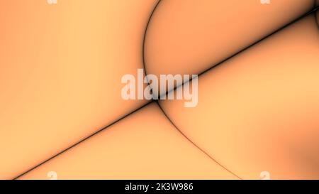 Abstract smooth gradient background with black line and curves Stock Photo