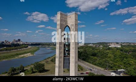 Carillon Bell Tower close up Stock Photo