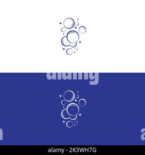 Natural realistic bubble illustration vector design Stock Vector