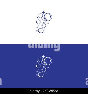 Natural realistic bubble illustration vector design Stock Vector