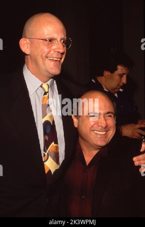 Christopher Lloyd and Danny DeVito Circa 1980's California. Credit: Ralph Dominguez/MediaPunch Stock Photo