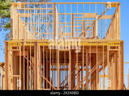 House under construction Stock Photo