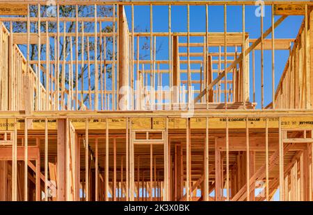 House under construction Stock Photo