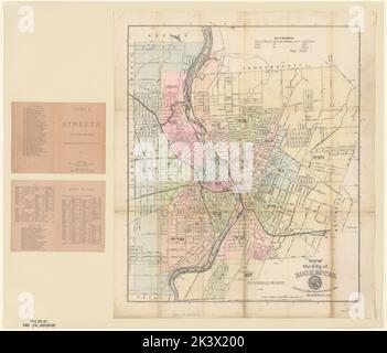 Map of the city of Rochester Cartographic. Maps. 1878. Lionel Pincus ...