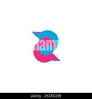 letter z fun happy colorful design logo vector Stock Vector