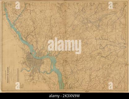 New Jersey, Double Page Sheet No. 11 Map of Camden Cartographic. Atlases, Maps. 1884 - 1889. Lionel Pincus and Princess Firyal Map Division. New Jersey, Geology , New Jersey Stock Photo