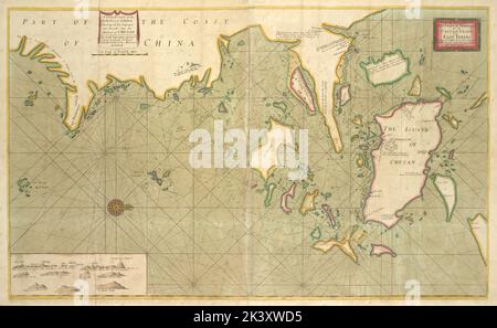 A chart of the EAST-SEA 1702 - 1707. Cartographic. Maps, Nautical ...