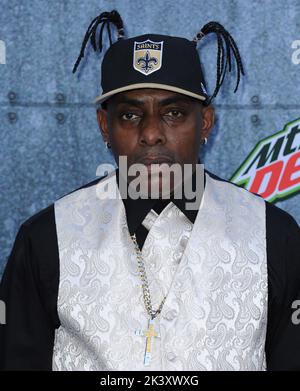 FILE PICS: Culver City, USA. 28th Sep, 2022. Artis Leon Ivey Jr., known professionally as rapper Coolio has died at 59 years old after a suspected cardiac arrest in Los Angeles, Ca. on September 28, 2022. June 6, 2015 Culver City, Ca. Coolio Spike TV's Guys Choice 2015 held at Sony Pictures Studios Credit: AFF/Alamy Live News Stock Photo