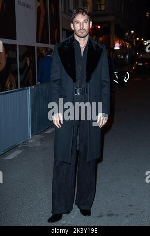 David Alexander Flinn attending the Saint Laurent Rive Droite Sushi Park opening night as part of Paris Fashion Week in Paris, France on September 28, 2022. Photo by Aurore Marechal/ABACAPRESS.COM Stock Photo