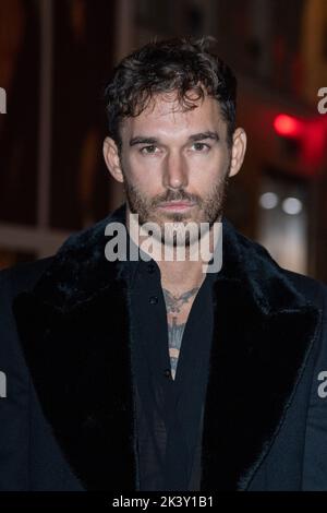 David Alexander Flinn attending the Saint Laurent Rive Droite Sushi Park opening night as part of Paris Fashion Week in Paris, France on September 28, 2022. Photo by Aurore Marechal/ABACAPRESS.COM Stock Photo