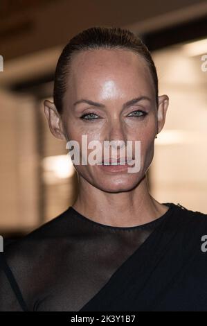 Amber Valletta attending the Saint Laurent Rive Droite Sushi Park